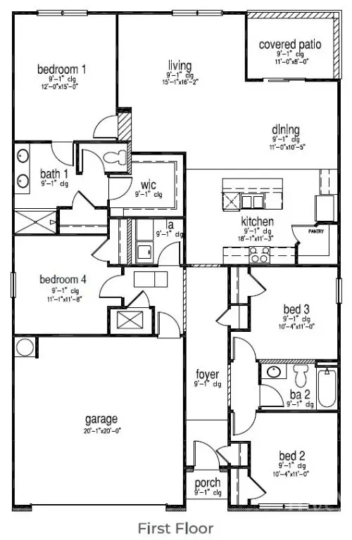 306 Flax Street, Statesboro, GA 30461 - #3