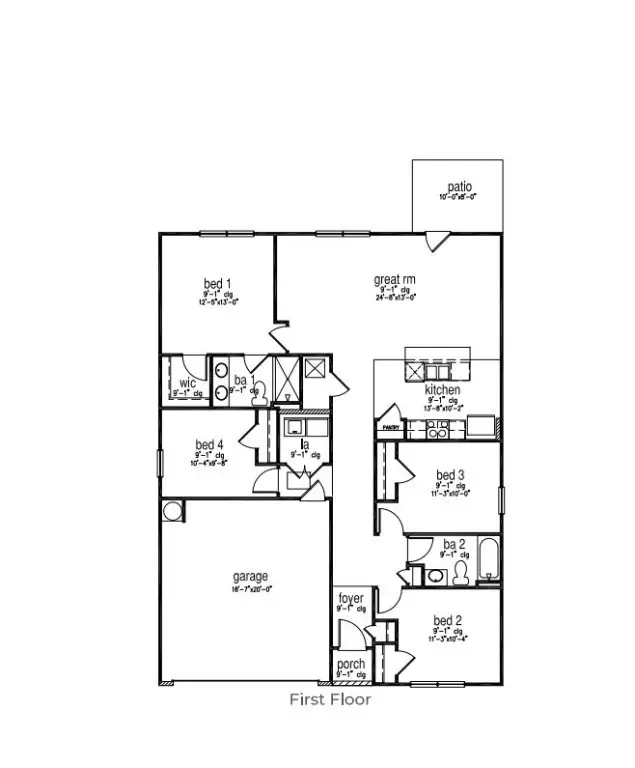 406 Mims Street, Statesboro, GA 30461 - #2