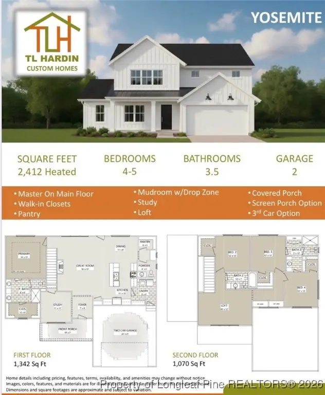 1280 Mclauchlin Road, Vass, NC 28394 - Image #2