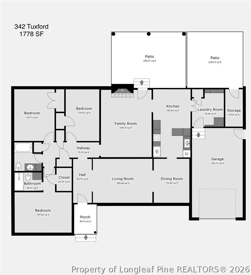 342 Tuxford Place, Fayetteville, NC 28303 - #3