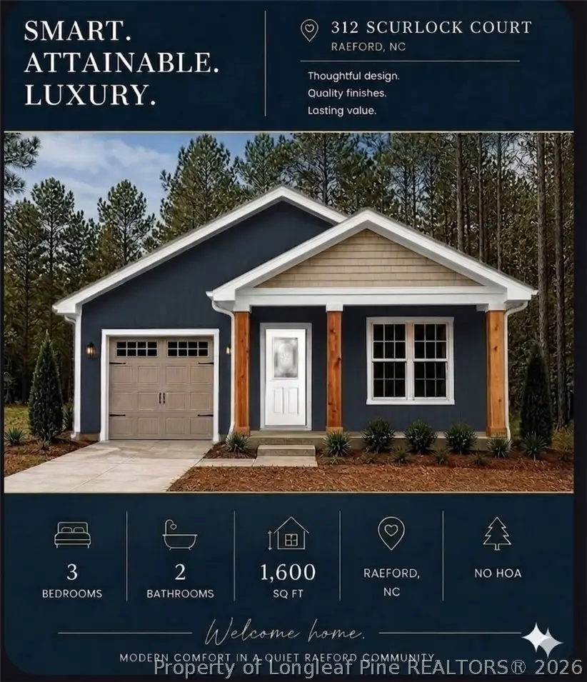 312 Scurlock Court, Raeford, NC 28376 - #1