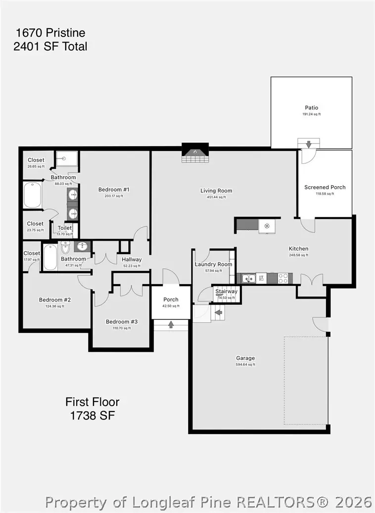 1670 Pristine Lane, Hope Mills, NC 28348 - #3