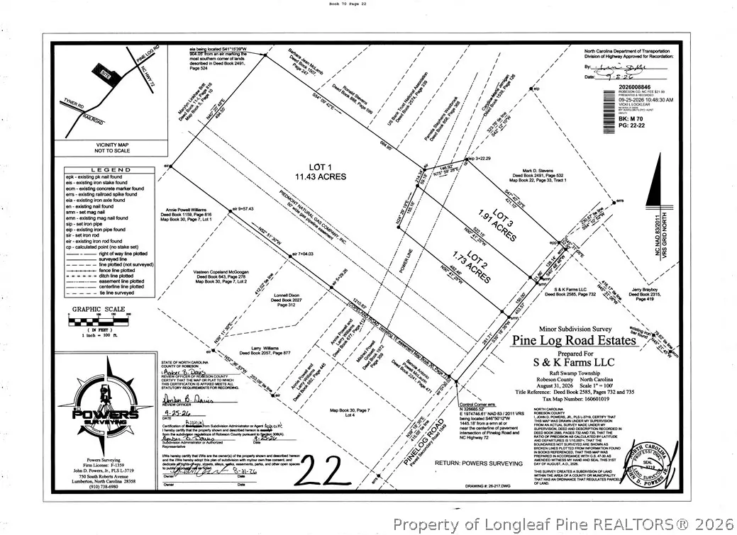 Lot 1 Pine Log Road, Lumberton, NC 28360 - #1