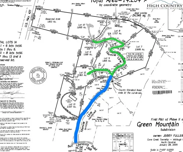 Lots # 10-11-12 Yasmine Lane, Vilas, NC 28692