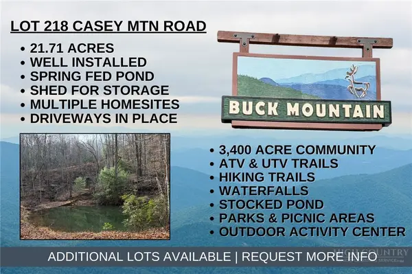 Lot 218 Casey Mountain Road, Purlear, NC 28665