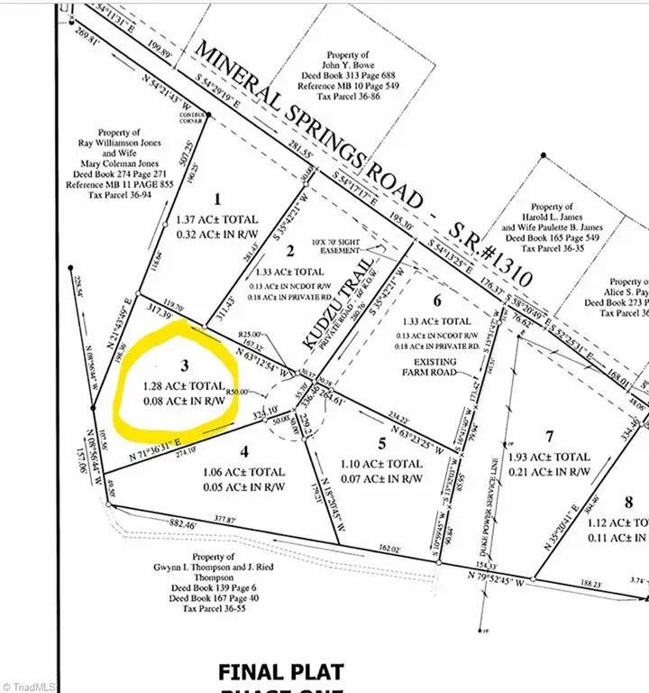 Lot 3 Kudzu Trail, Pelham, NC 27311 - Image #2