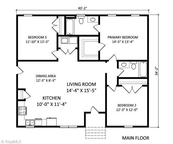 136 Pinnix Street, Jonesville, NC 28642 - #3