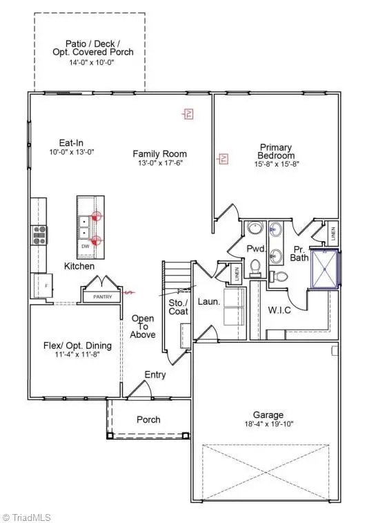 3003 Bayou Street, Graham, NC 27253 - #2