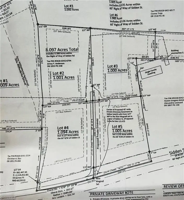 Lots 2, 3, 4, & 5 Sidden Street, Mount Airy, NC 27030 - #1