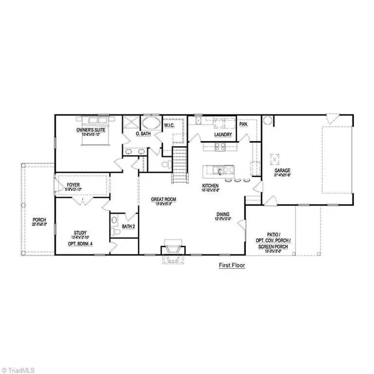 1628 Cross Village Avenue, Kernersville, NC 27284 - #2
