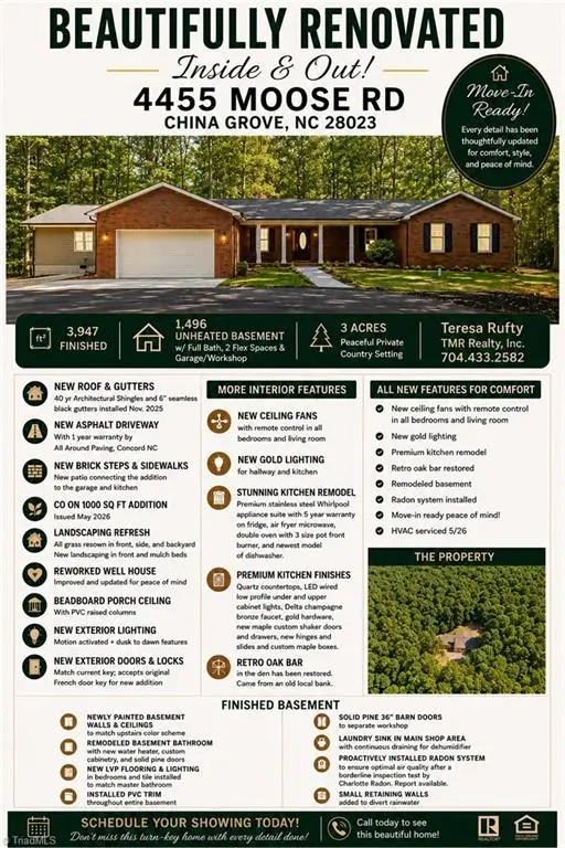 4455 Moose Road, China Grove, NC 28023 - #2