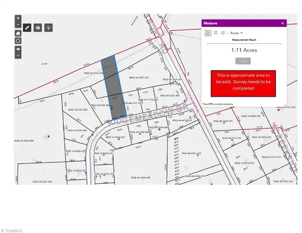1.11 Acres Lot #1 Ridgemeadow Drive, Winston-Salem, NC 27127
