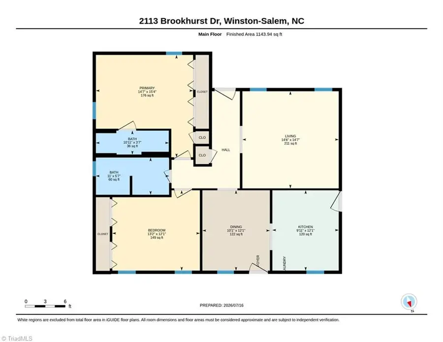 2113 Brookhurst Street, Winston Salem, NC 27106 - #2