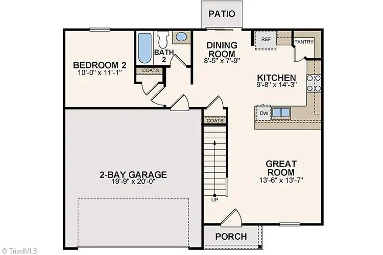 1923 Brightwood Landing Lane, Greensboro, NC 27405 - #2
