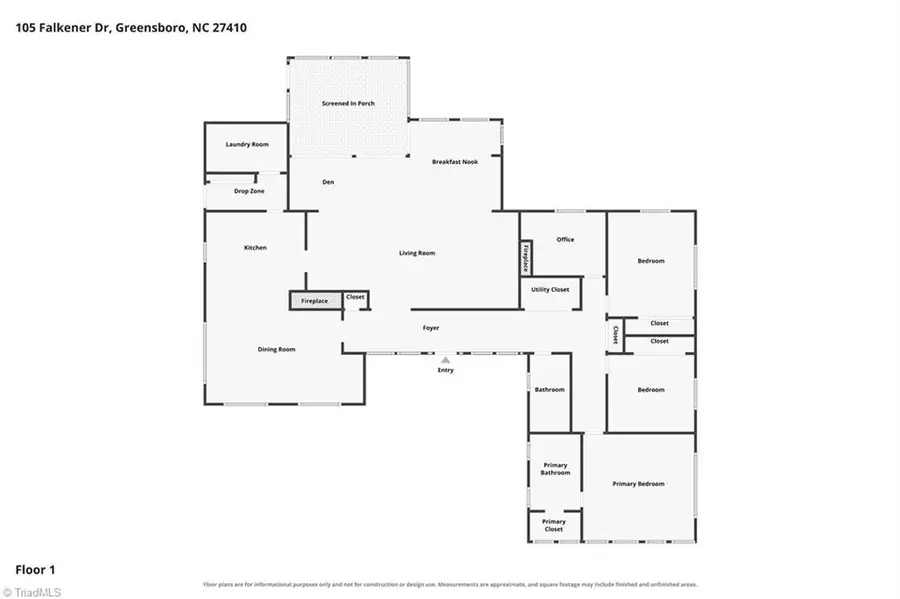 105 Falkener Drive, Greensboro, NC 27410 - #2