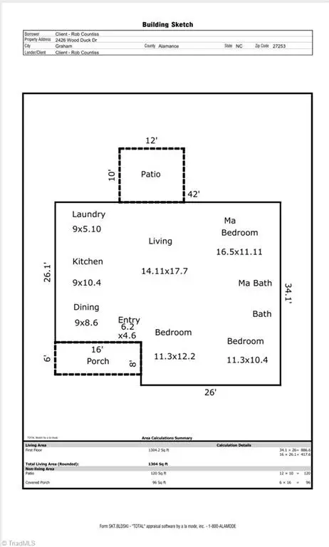 2426 Wood Duck Drive, Graham, NC 27253 - #2