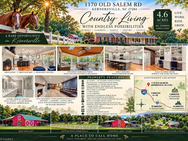 1170 Old Salem Road, Kernersville, NC 27284