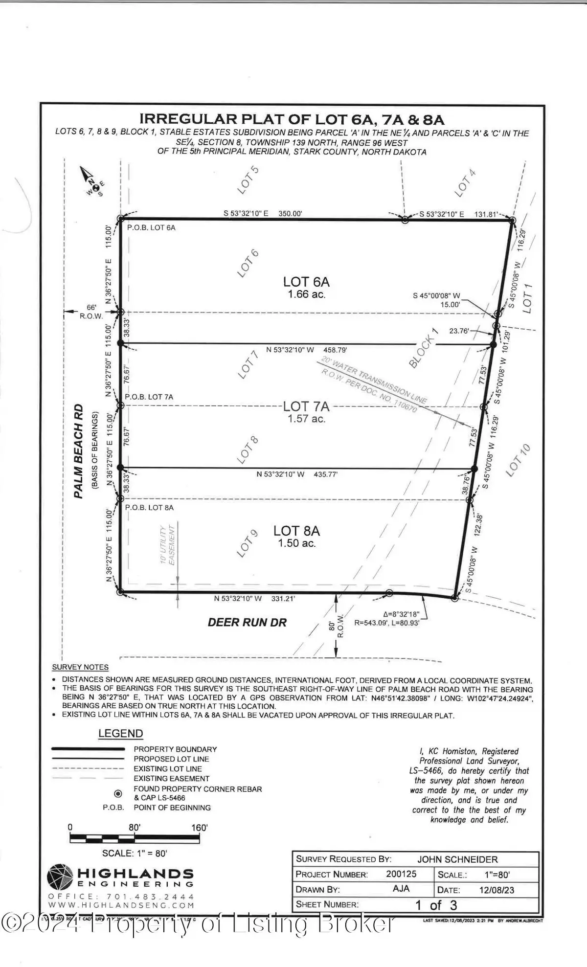 Lot 8a, Block 1, Stable Estate, Dickinson, ND 58601 - #1