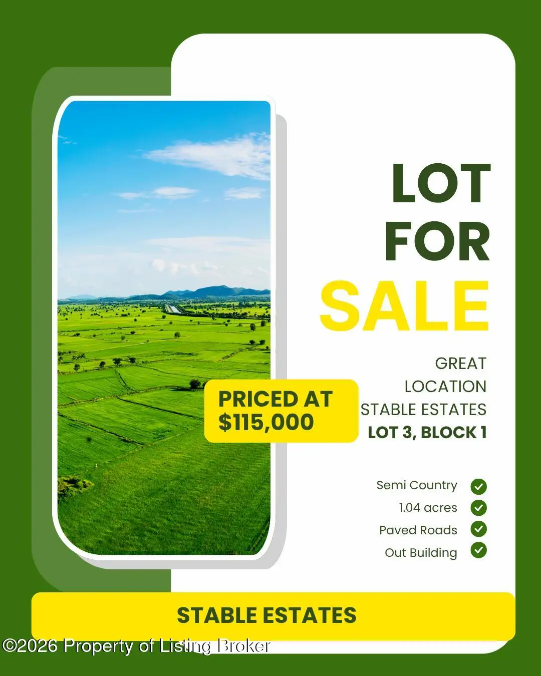 Stable Estates Lot 3, Block 1, Dickinson, ND 58601 - #1