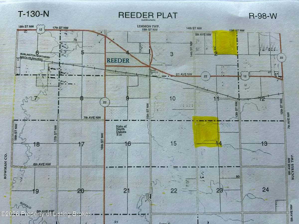 13th Street, Reeder, ND 58649 - #1