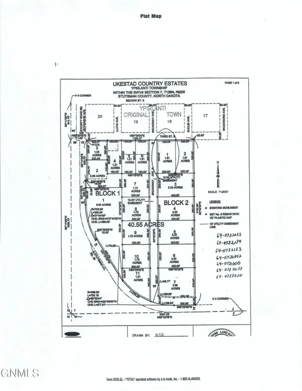 ''Near'' Broadway Avenue S, Ypsilanti, ND 58497