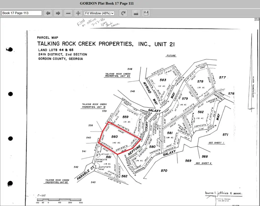 LOT 560 Neptune Cir, Ranger, GA 30734 - Image #2
