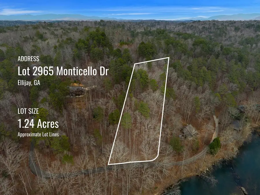 Lot 2965 Monticello Drive, Ellijay, GA 30540 - Image #3