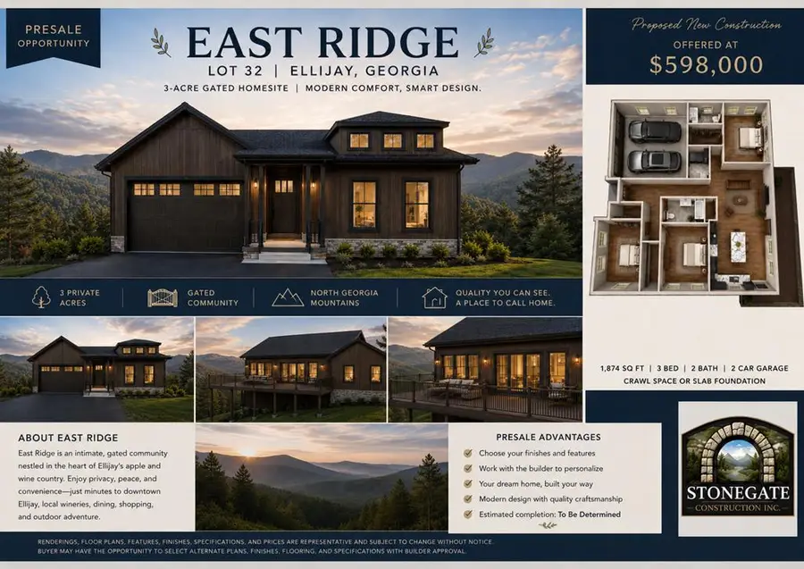 Lot 32 East Ridge Lane, Ellijay, GA 30536 - #2