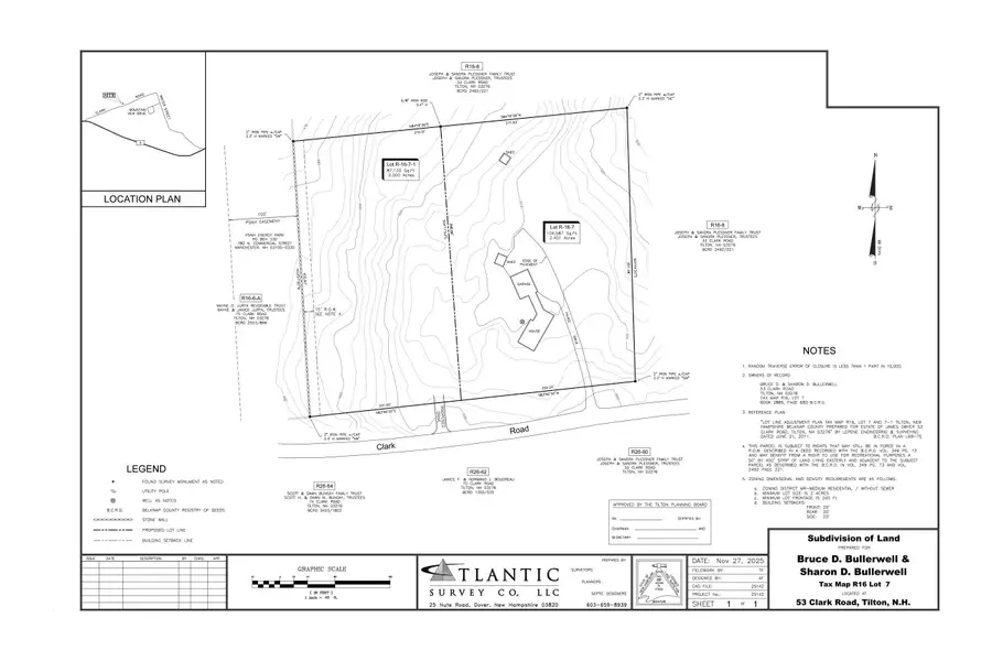Clark Road #Map R-16 Lot 7-1, Tilton, NH 03276 - #3