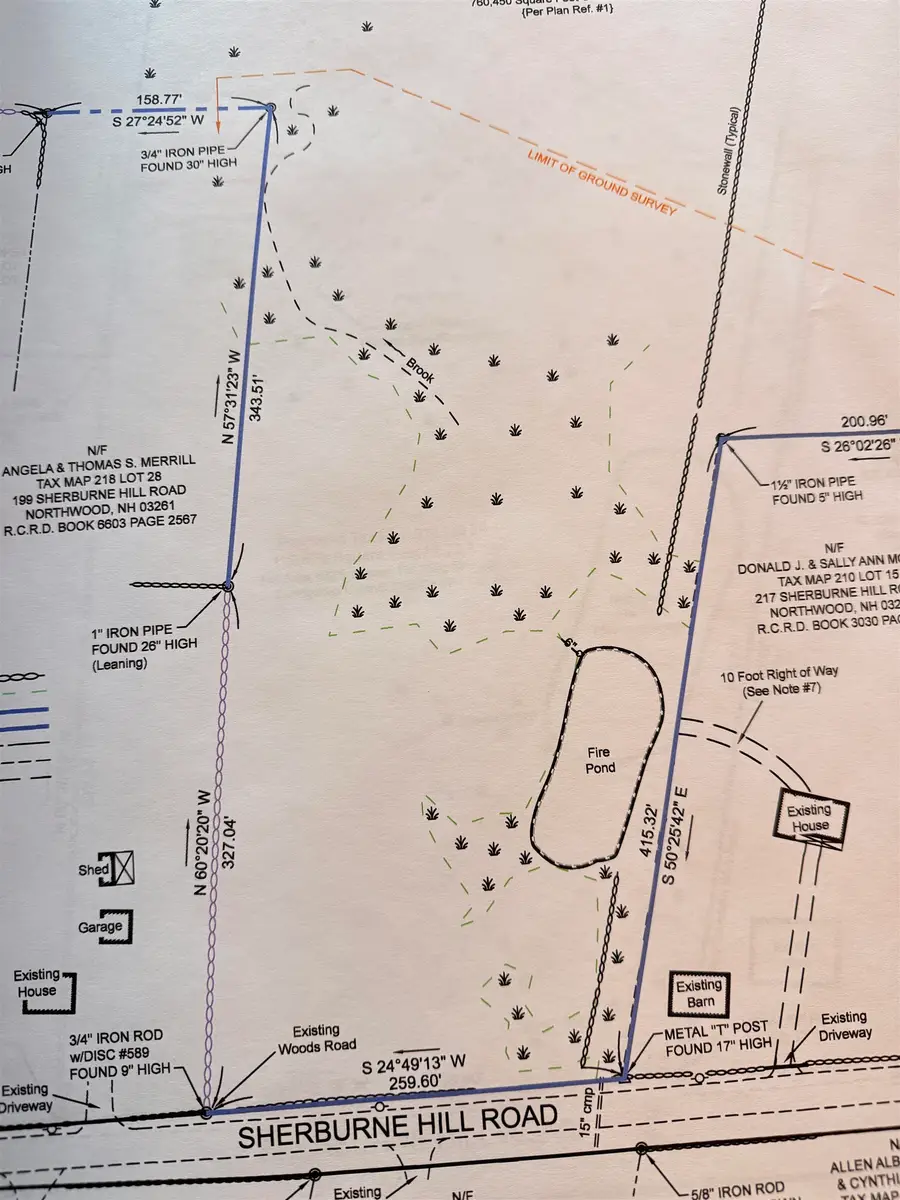 map 218  29-1 Sherburne hill Road, Northwood, NH 03261 - #2