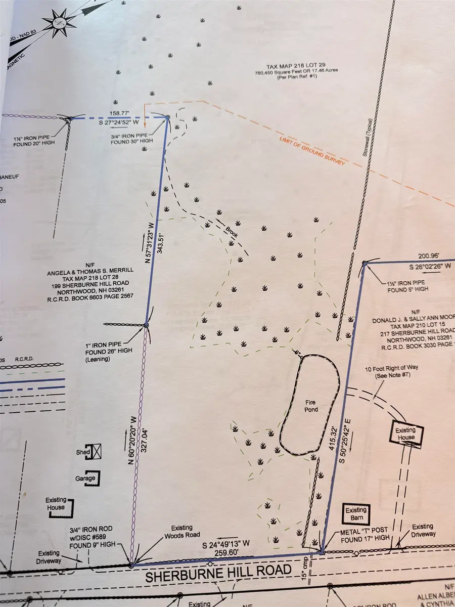 map 218  29-1 Sherburne hill Road, Northwood, NH 03261 - #3