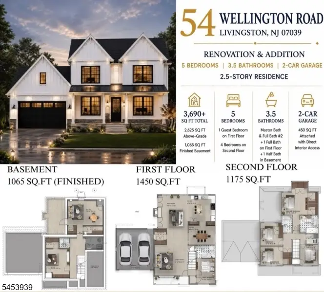 54 Wellington Rd, Livingston, NJ 07039 - #2