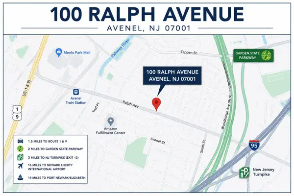 -100 Ralph Avenue, Avenel, NJ 07001