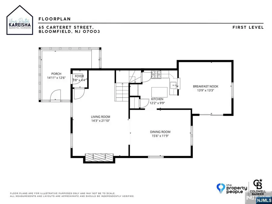 65 Carteret Street, Bloomfield, NJ 07003 - #3