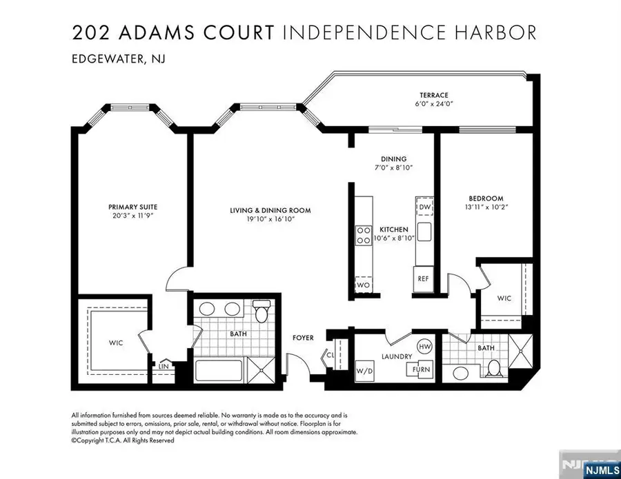 202 Adams Court, Edgewater, NJ 07020 - #2