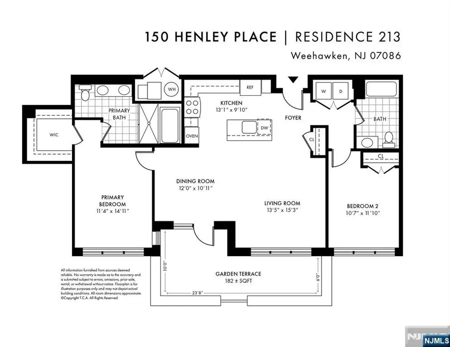 150 Henley Place 213, Weehawken, NJ 07086 - #2