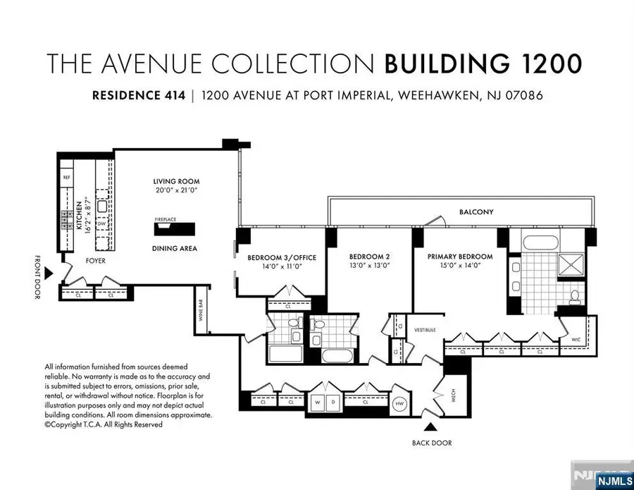 1200 Avenue At Port Imperial 414, Weehawken, NJ 07086 - #3