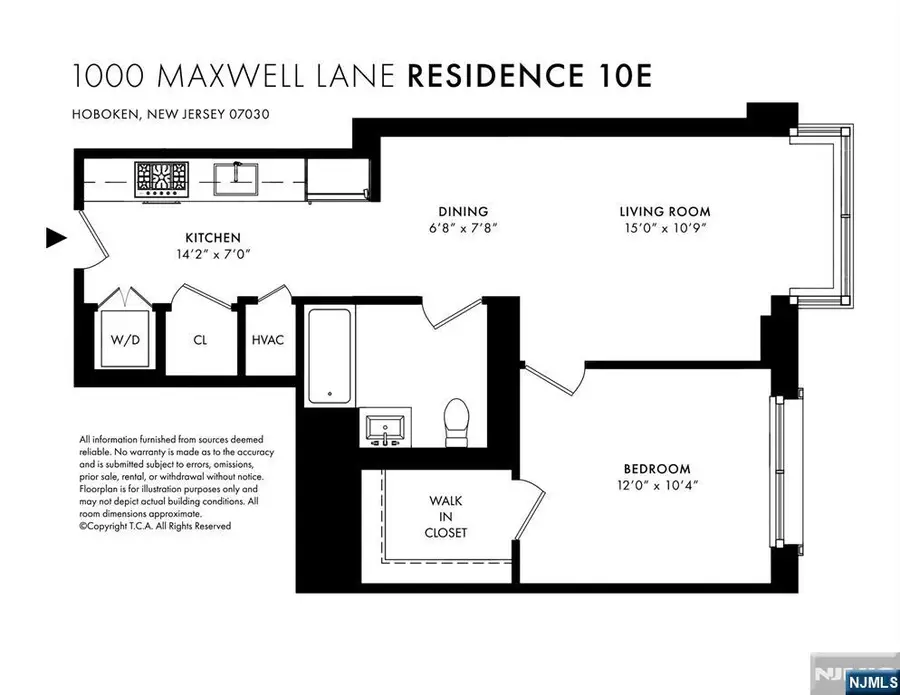 1000 Maxwell Lane 10E, Hoboken, NJ 07030 - #2