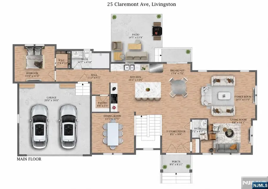 25 Claremont Avenue, Livingston, NJ 07039 - #2