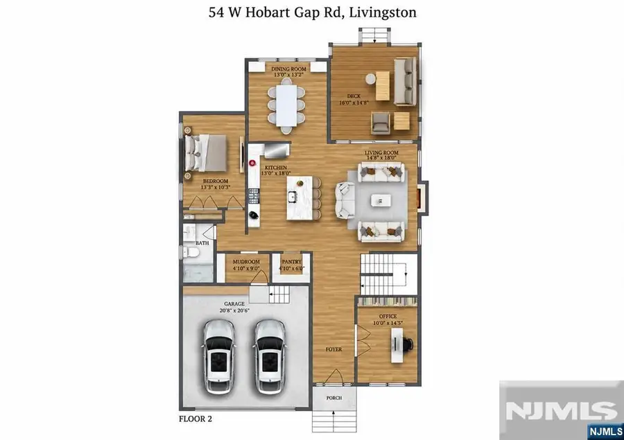 54 W Hobart Gap Road, Livingston, NJ 07039 - #2
