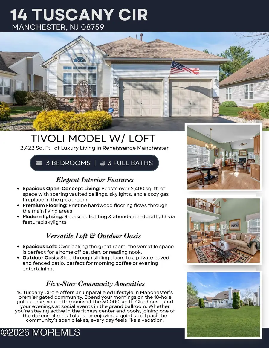 14 Tuscany Circle, Manchester, NJ 08759 - #2