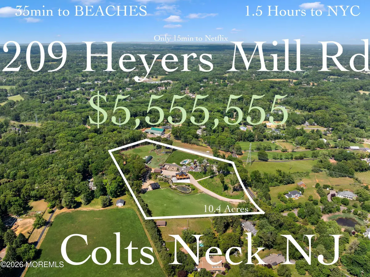 209 Heyers Mill Road, Colts Neck, NJ 07722 - #1
