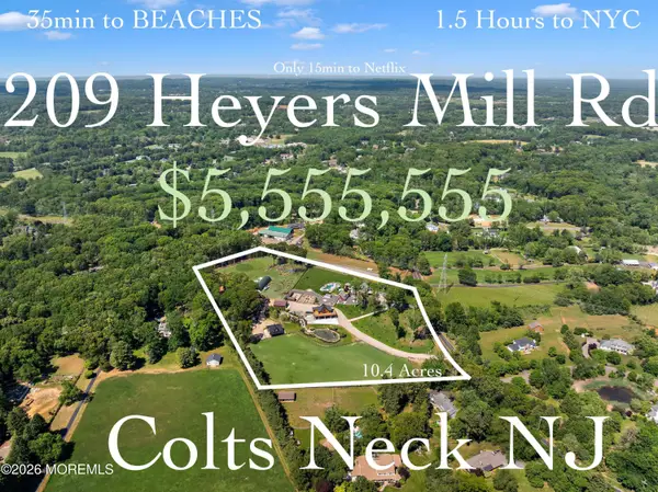 209 Heyers Mill Road, Colts Neck, NJ 07722