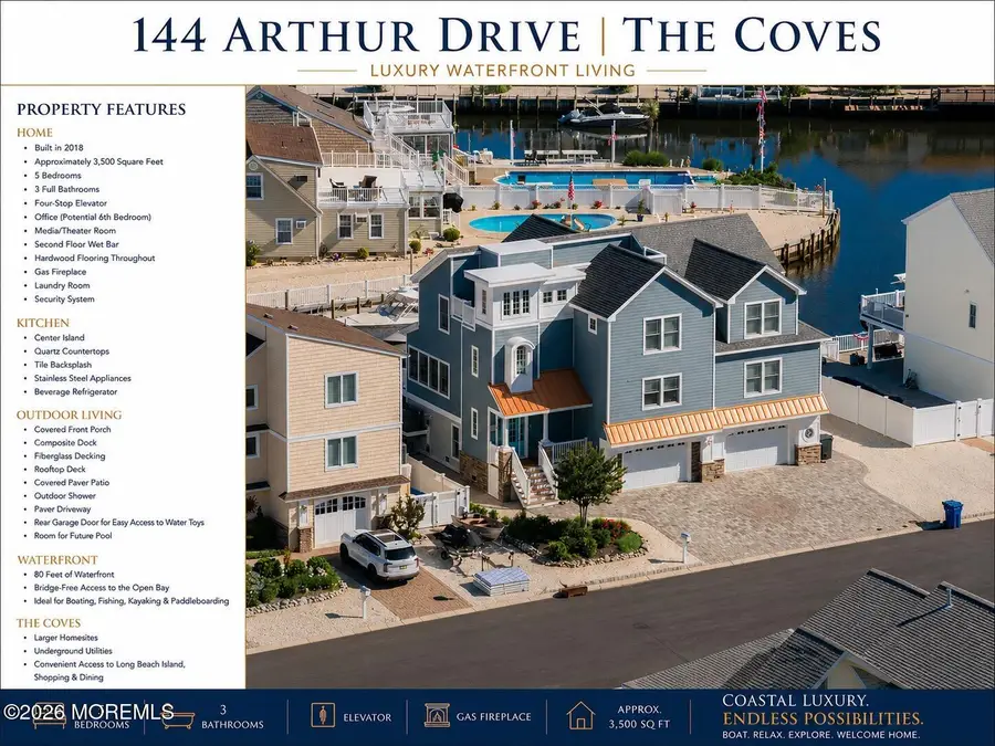 144 Arthur Drive, Manahawkin, NJ 08050 - #2