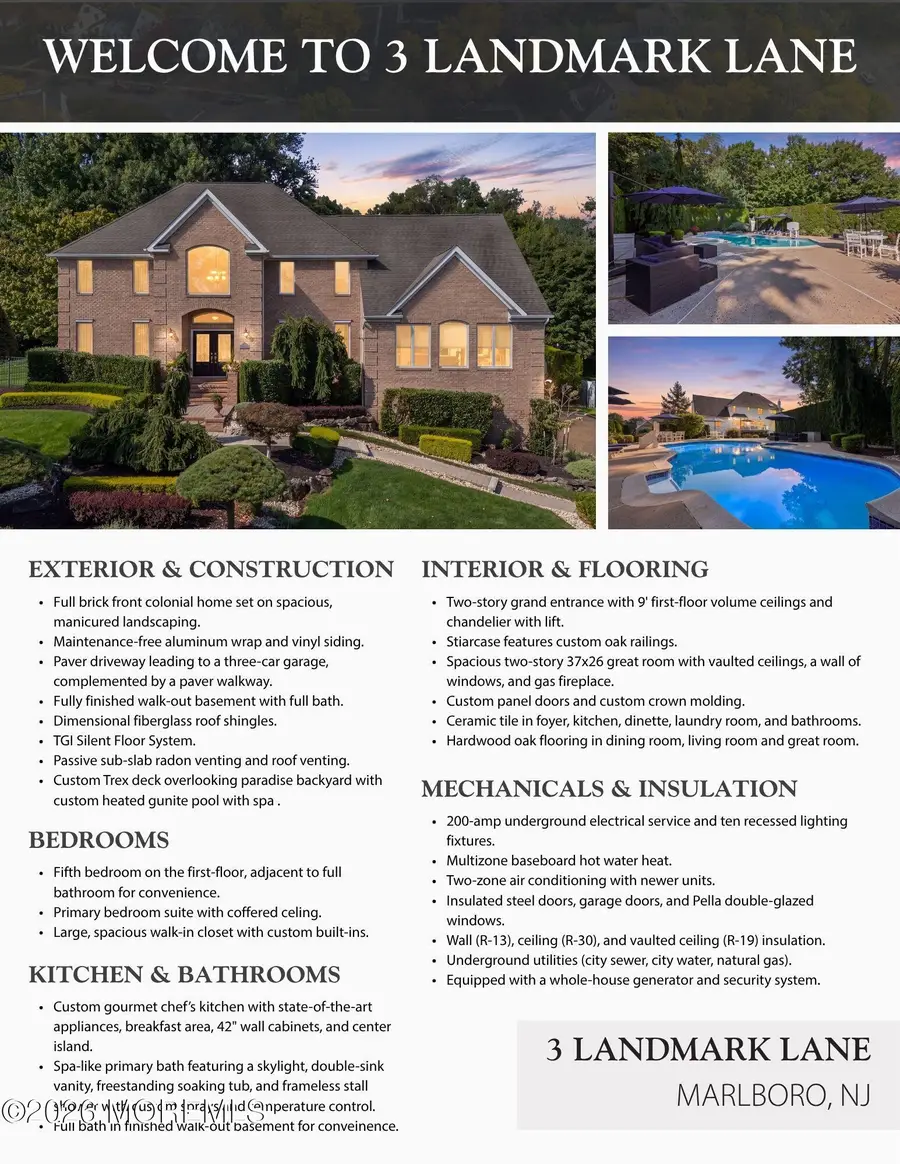 3 Landmark Lane, Marlboro, NJ 07746 - #2