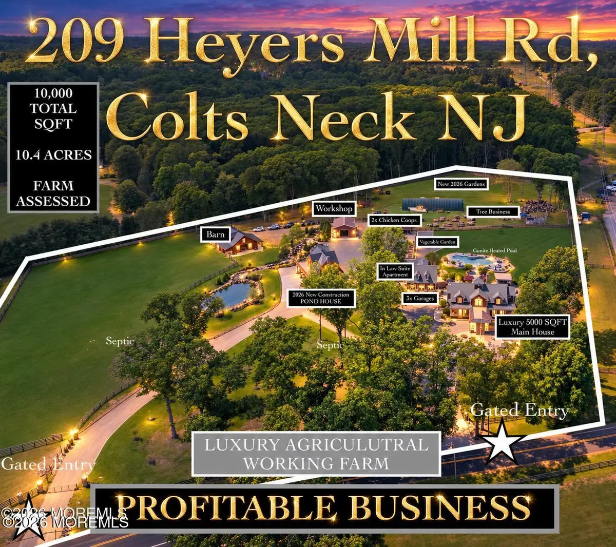 209 Heyers Mill Road, Colts Neck, NJ 07722 - #1