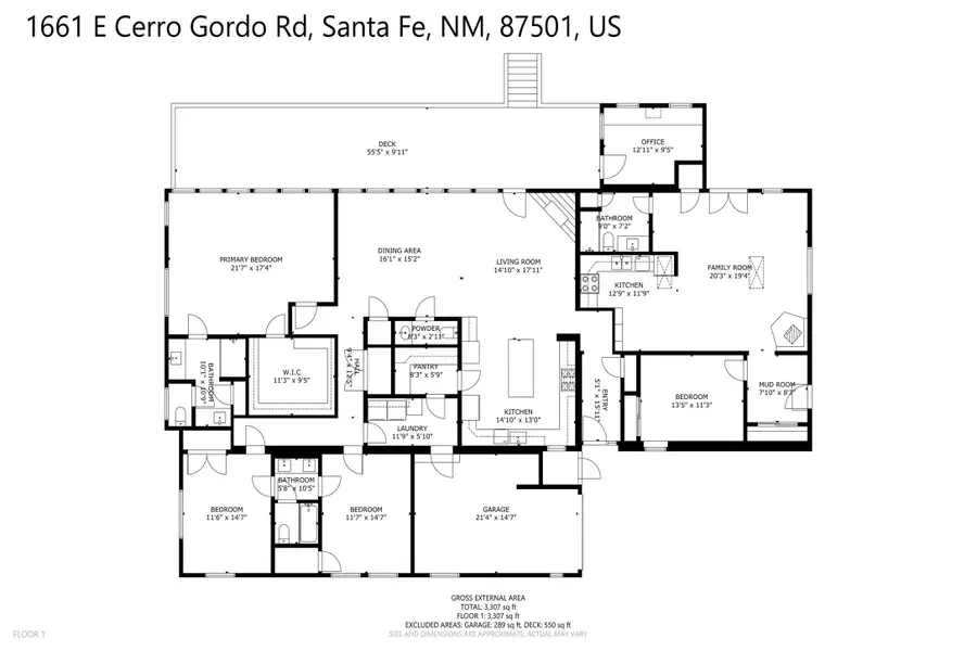 1661 Cerro Gordo #E, Santa Fe, NM 87501 - Image #3