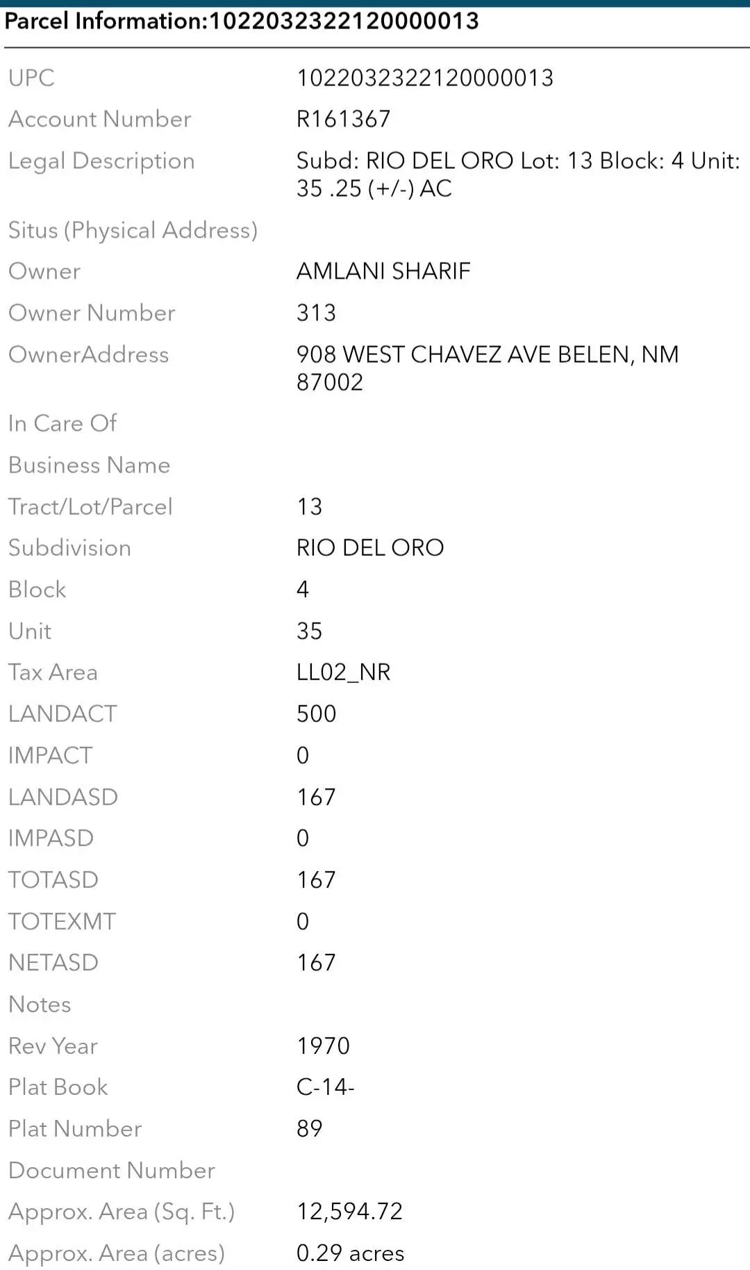 0 Rio Del Oro #13, Belen, NM 87002 - Image #1