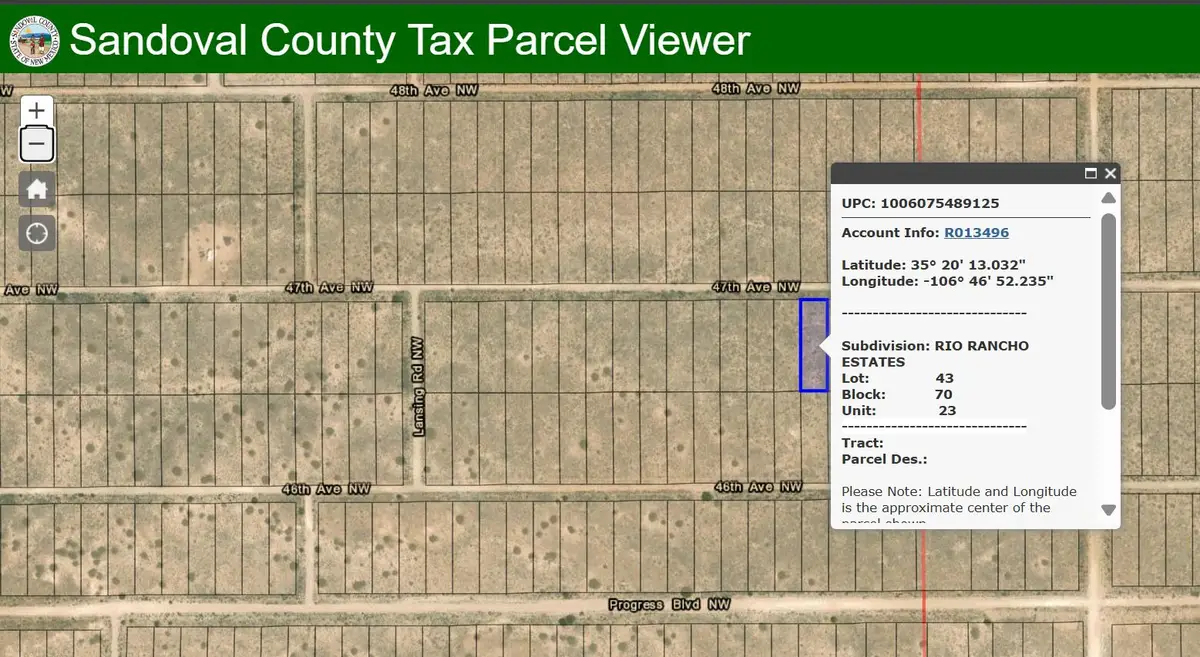 47th Avenue Nw, Rio Rancho, NM 87144 - Image #1