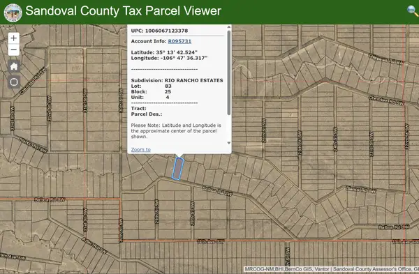Balboa Road Sw, Rio Rancho, NM 87124